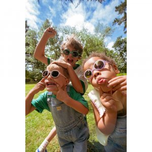 Lunettes de soleil 0-1 an fleur verveine Ki et la