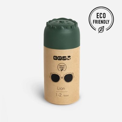 Lunettes de soleil bébé 1 - 2 ans lion vert