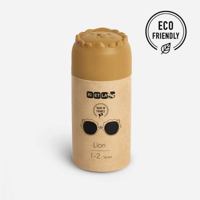Lunettes de soleil enfant 2 - 4 ans lion miel