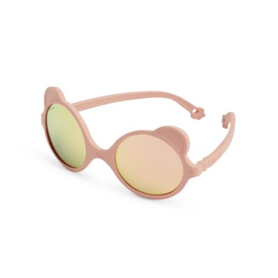 Lunettes de soleil enfant 2-4 ans ourson rose pêche