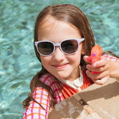 Lunettes de soleil enfant 2-4 ans wazz lavande