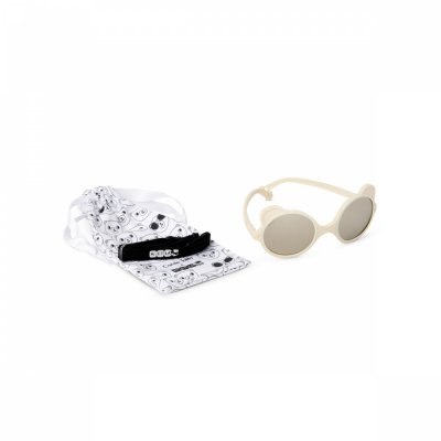 Lunettes de soleil bébé 0-1 an ourson crème