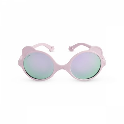 Lunettes de soleil bébé 0-1 ans ourson rose pâle