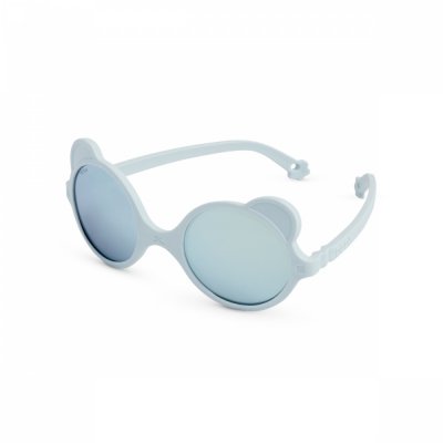Lunettes de soleil bébé 0-1 an ourson bleu ciel