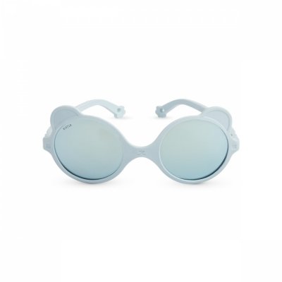 Lunettes de soleil bébé 0-1 an ourson bleu ciel