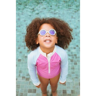 Lunettes de soleil 0-1 an fleur thé vert