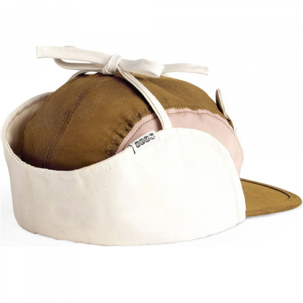 Casquette anti-uv ourson - rose et brun 2/6 ans Ki et la