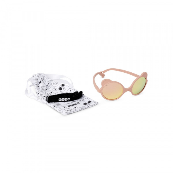 Lunettes de soleil enfant 2-4 ans ourson rose pêche Ki et la