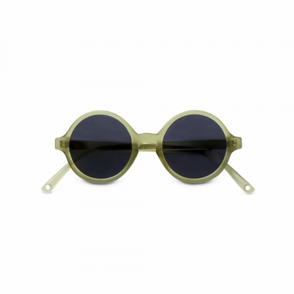 Lunettes de soleil bébé 0-2 ans woam olive translucide Ki et la