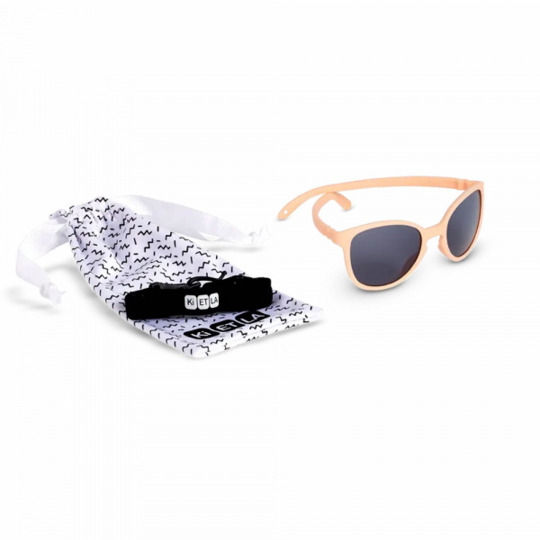 Lunettes de soleil enfant 2-4 ans wazz abricot Ki et la