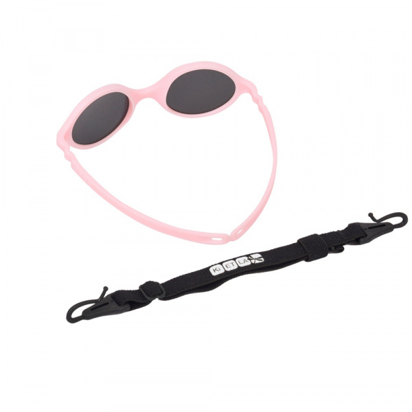 Lunettes de soleil bébé 0-1 an diabola 2.0 pamplemousse Ki et la