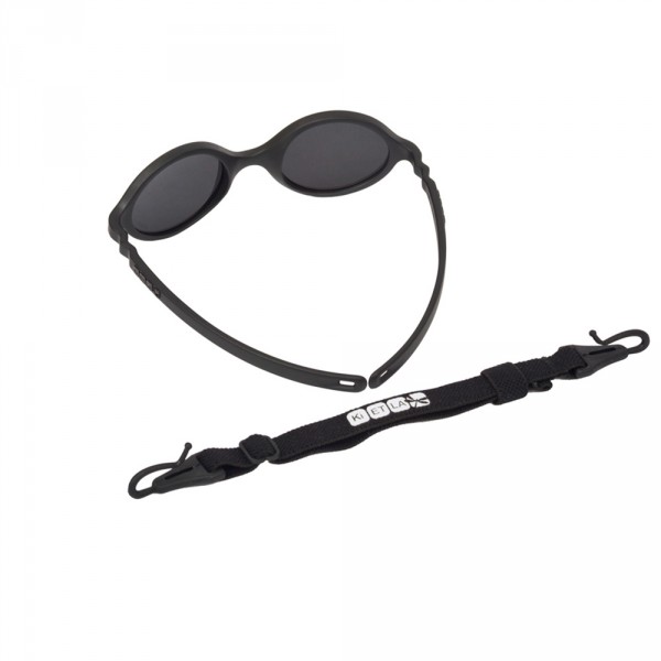 Lunettes de soleil bébé0-1 an diabola 2.0 noir Ki et la