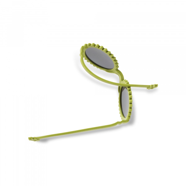 Lunettes de soleil 2-4 ans fleur vert olive Ki et la