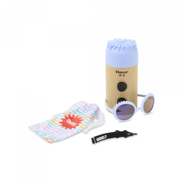 Lunettes de soleil 2-4 ans fleur vert olive Ki et la