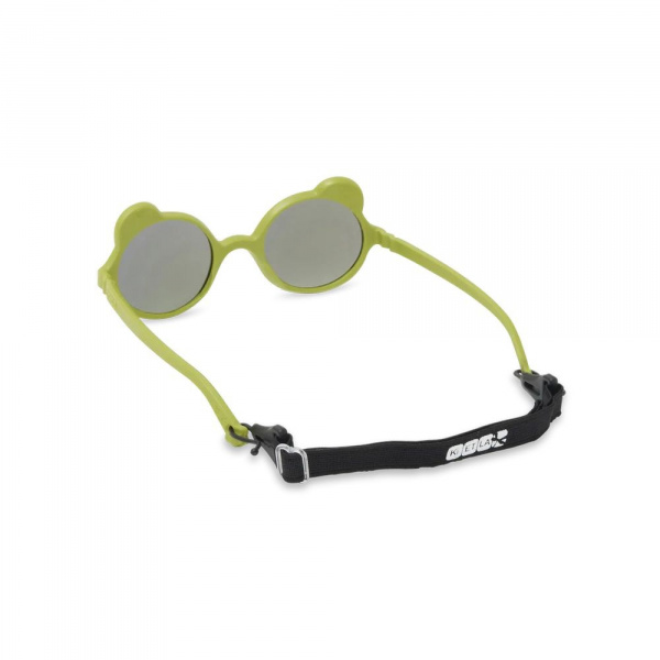 Lunettes de soleil enfant 2-4 ans ourson vert olive Ki et la