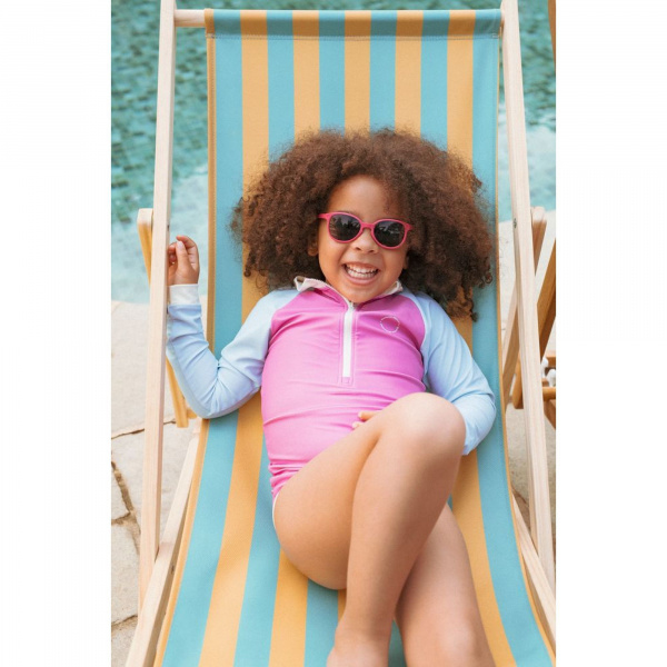 Lunettes de soleil enfant 2-4 ans wazz framboise Ki et la