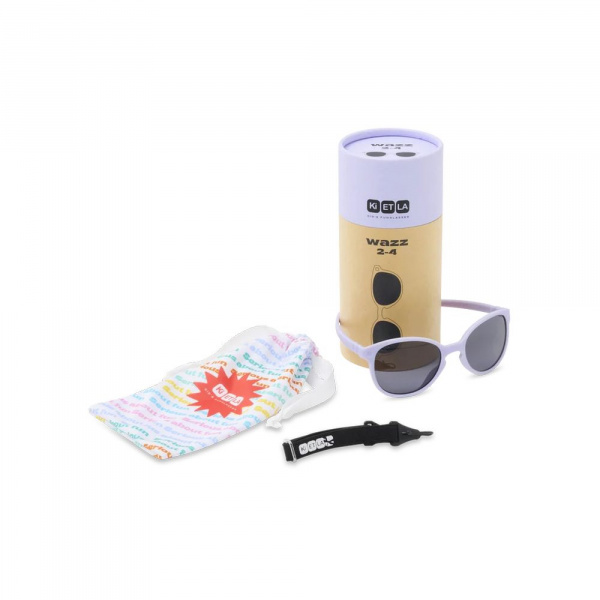 Lunettes de soleil enfant 2-4 ans wazz lavande Ki et la