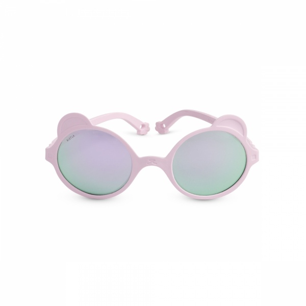 Lunettes de soleil bébé 1-2 ans ourson rose pâle Ki et la