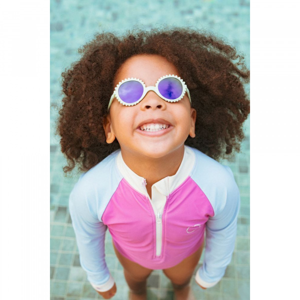 Lunettes de soleil 1-2 ans fleur thé vert Ki et la