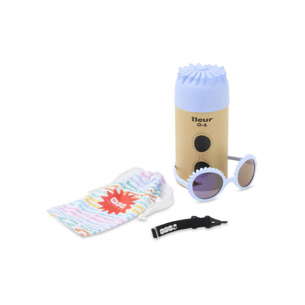 Lunettes de soleil fun ki et la fleur 0-1 an iris Ki et la