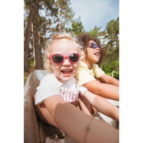 Lunettes de soleil bébé 0-1 an wazz framboise Ki et la