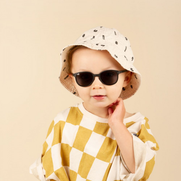Lunettes de soleil bébé 0-1 an wazz framboise Ki et la