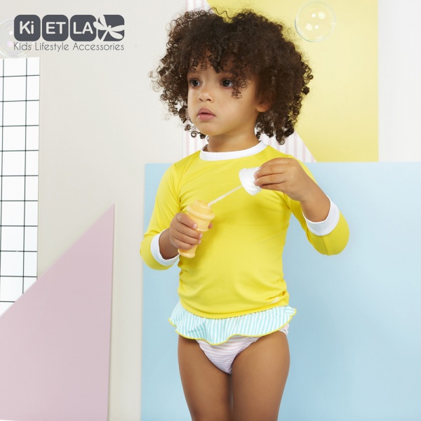 Culotte anti-uv annette 6 mois bande rose Ki et la