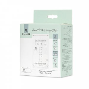 Sac de conservation pour lait maternel Lorelli