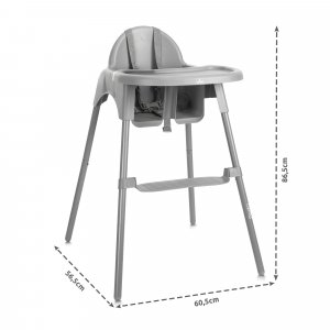 Chaise haute pesto Lorelli