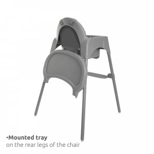 Chaise haute pesto Lorelli