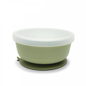 Bol avec ventouse et couvercle Lorelli