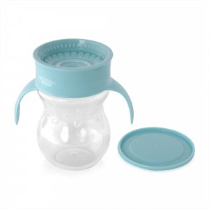 Tasse d'apprentissage 270 ml bleu Lorelli