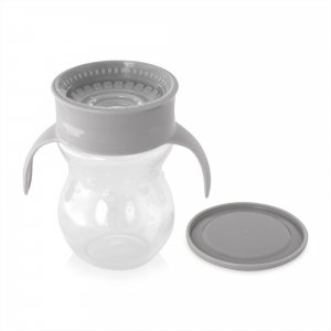 Tasse d'apprentissage 270 ml gris Lorelli