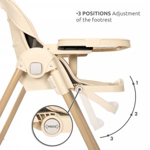Chaise haute tummy Lorelli