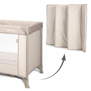 Lit parapluie carina beige Lorelli