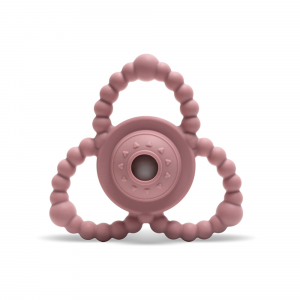 Hochet de dentition rose Lorelli