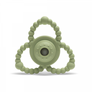 Hochet de dentition vert Lorelli