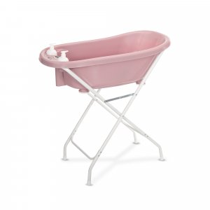 Baignoire + transat + trépied 88 cm rose Lorelli