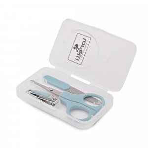 Set manucure avec boite bleu Lorelli