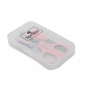 Set manucure avec boite rose Lorelli