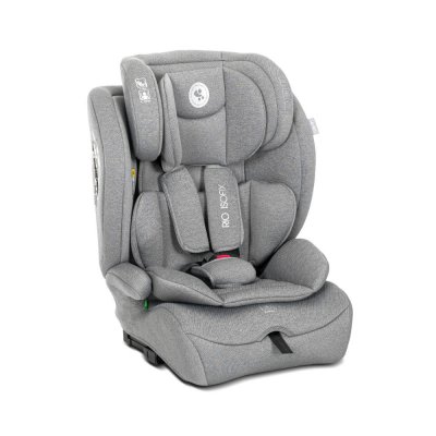 Siège auto rio 76-150 cm isofix gris