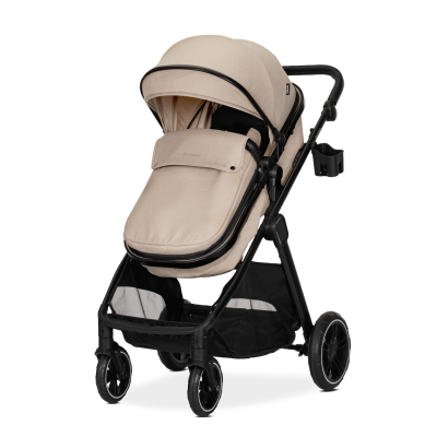 Poussette duo aspen nacelle + assise beige