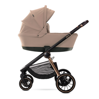 Poussette duo bianca beige