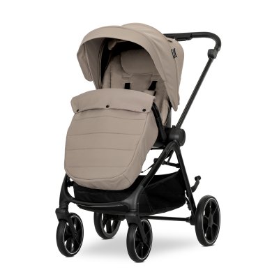 Poussette duo venice + nacelle beige