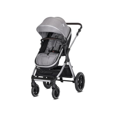 Poussette trio viola gris avec siège auto spirit