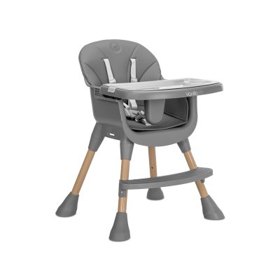 Chaise haute 3 en 1 vanilla gris