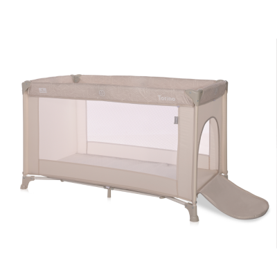 Lit parapluie torino avec porte beige