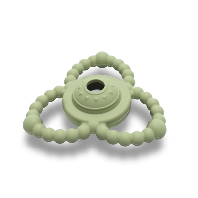 Hochet de dentition vert