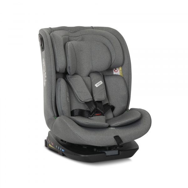Siège auto rodéo 40-150cm isofix gris Lorelli