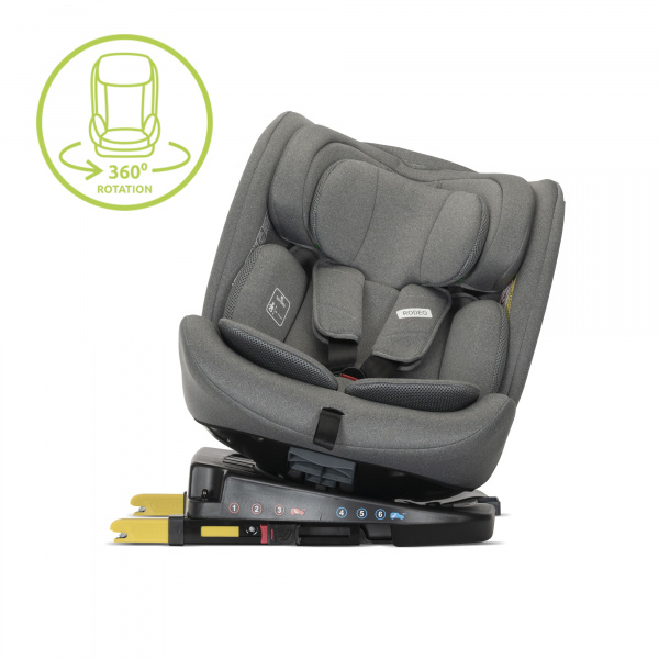 Siège auto rodéo 40-150cm isofix gris Lorelli